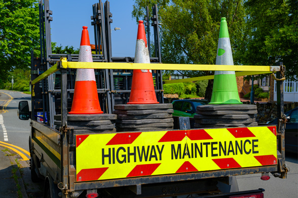 highway maintenance truck