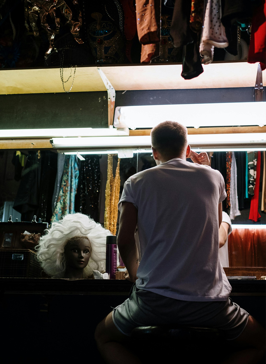 dressing room
